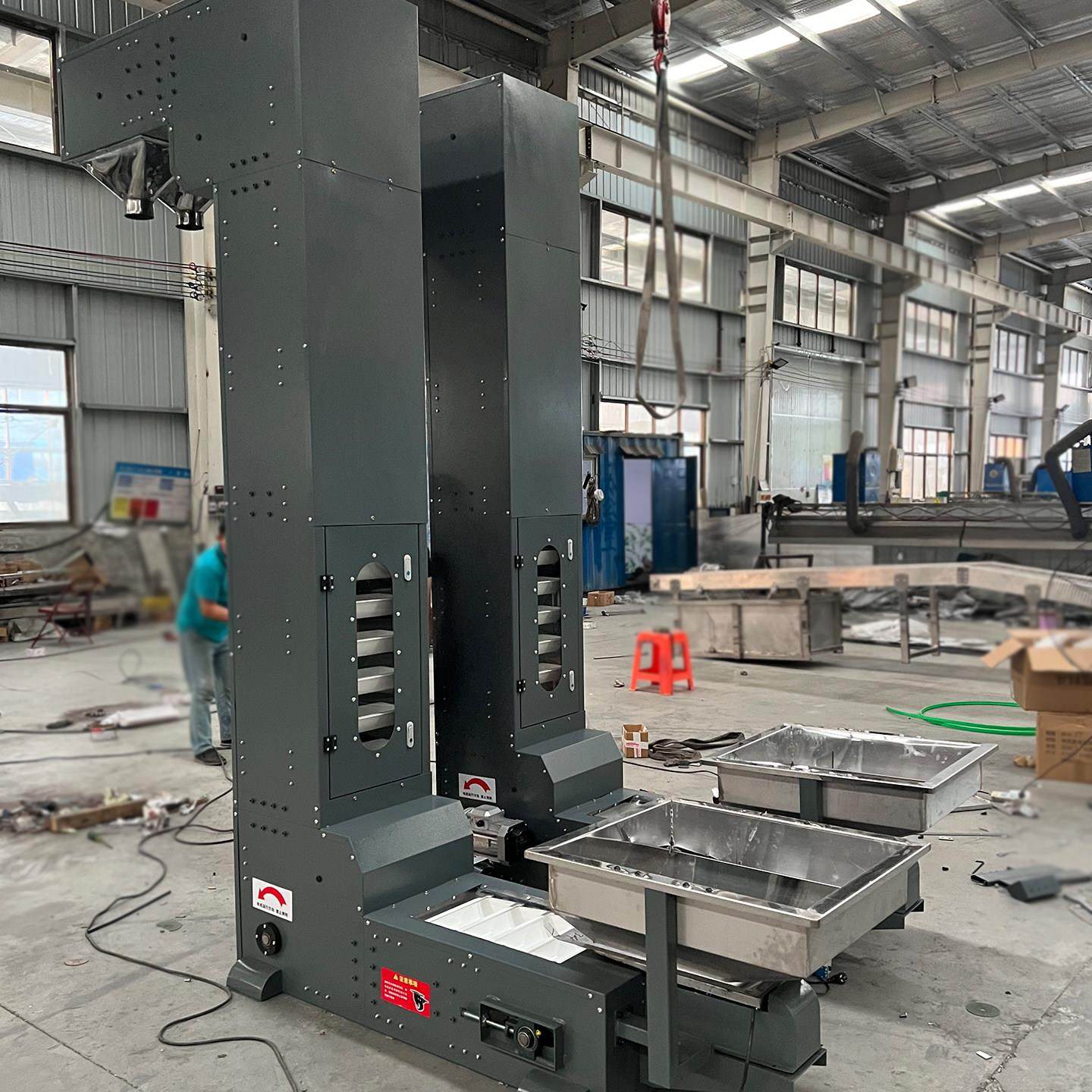 Z型斗式提升机玉米粮食垂直上料机304不锈钢爬坡料斗提升机输送机