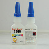 质量保证 4860胶水 瞬间胶4860胶水 快干胶4860 多孔不敏感胶