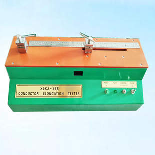 XLKJ-100S线材伸长率试验机  铜线延伸率 伸长拉力机