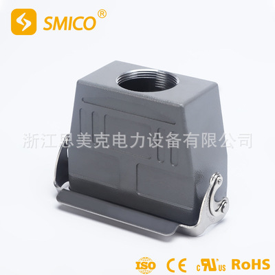 厂家直供 H16B金属外壳 SO-H16B-DJKH-1L-M32 重载连接器 DJK系列