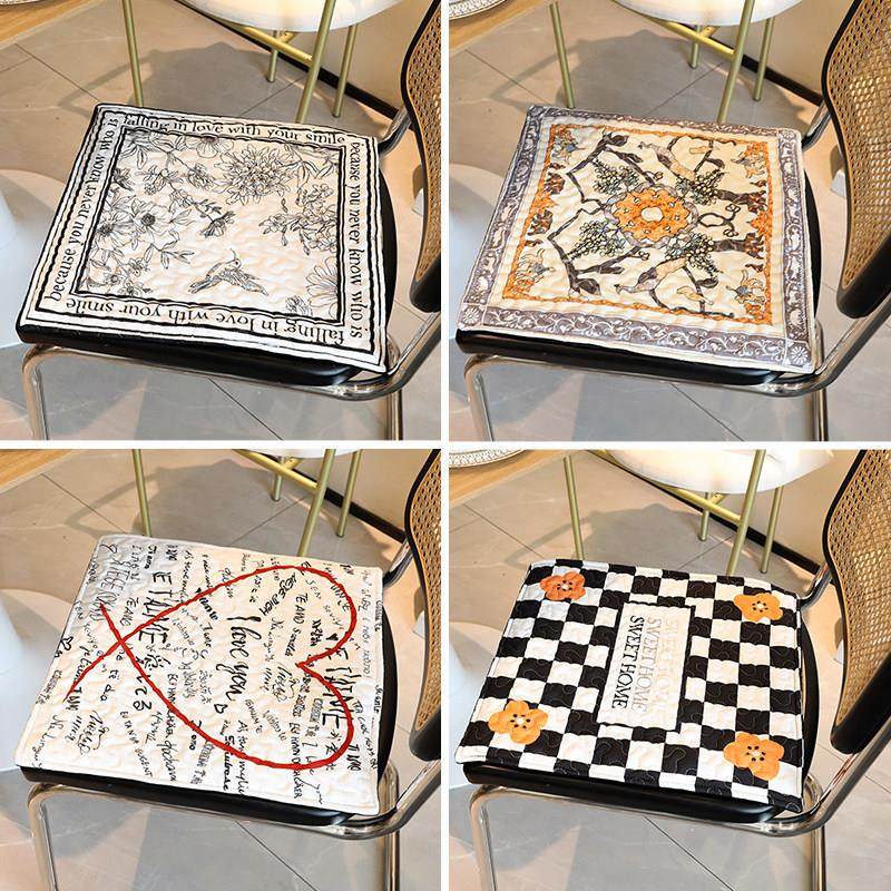 枕西湖椅子垫坐垫四季通用雕花办公室坐垫弹力设计师款防滑垫子,居家布艺,椅垫,淘宝优惠券,粉丝福利购,淘宝优惠卷