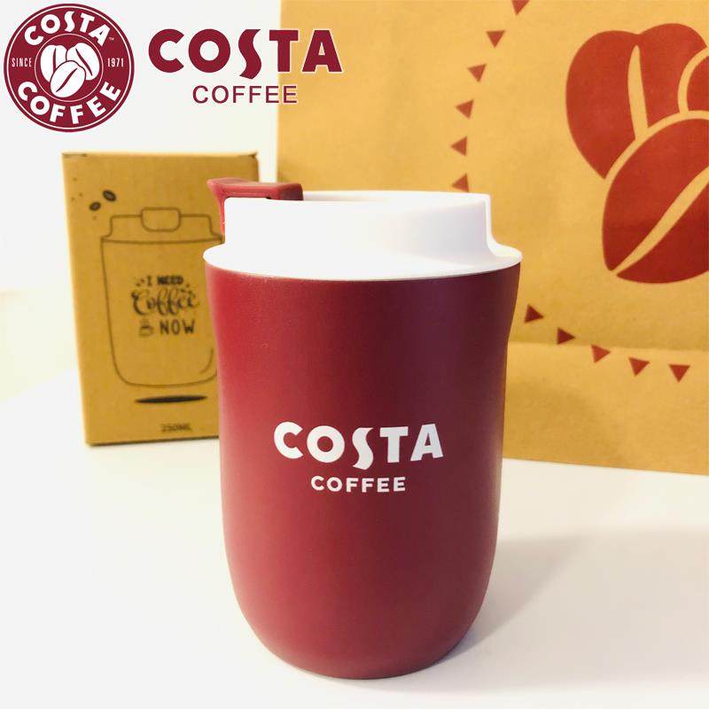 COSTA咖世家暖暖杯250ml手持咖啡304不锈钢保温杯办公室户外水杯