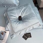 高端100支天丝夏凉被四件套冰丝空调被子薄被双人可水洗夏季 床笠