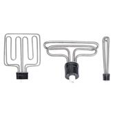 扁头蒸饭机加热管圆头蒸饭车电热管蒸饭柜箱发热管380V6KW9KW12KW