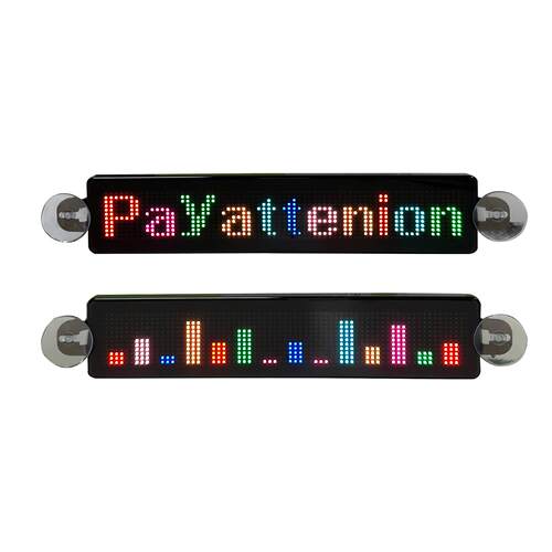 LED显示屏厂家直销临时停车号码牌条屏走字车载屏汽车广告屏