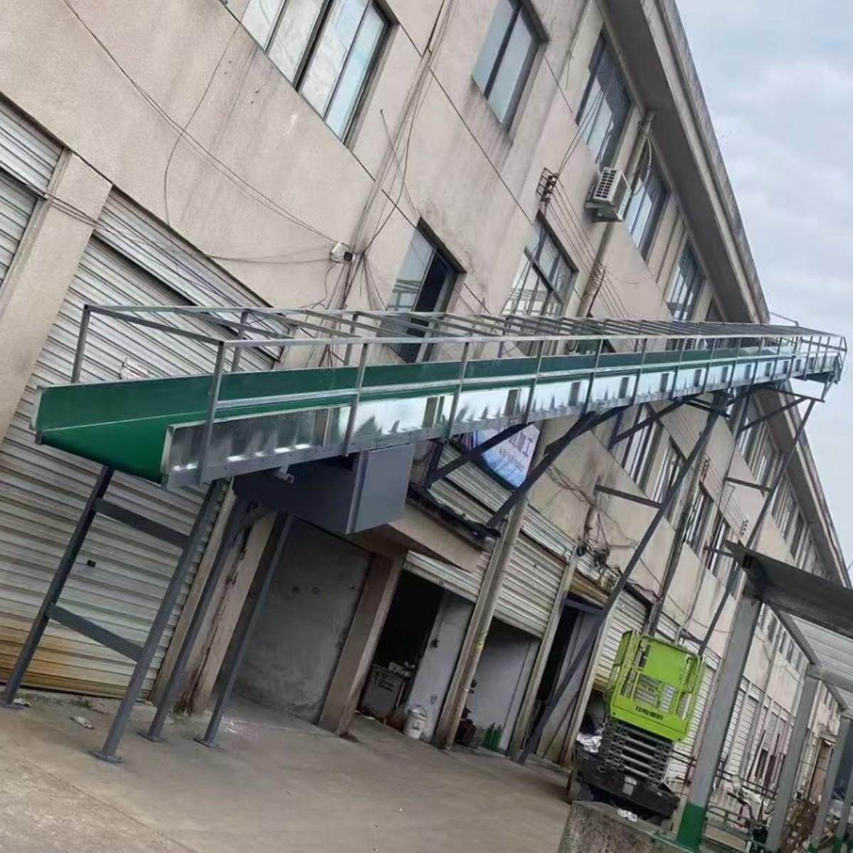 楼层皮带输送机室外墙体爬坡皮带输送机高楼货物装卸车皮带机,搬运/仓储/物流设备,输送机,淘宝优惠券,粉丝福利购,淘宝优惠卷