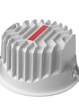 天花玄关过道客厅嵌入式家用led防眩筒灯COB无主灯照明工程筒灯