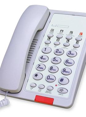 厂家酒店电话机座机宾馆客房电话一键拨号民宿快捷酒店电话