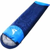 睡袋带内胆户外秋冬野营露营睡袋大人便携保暖信封式 隔脏睡袋