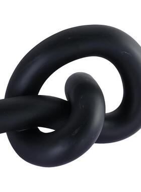 现代简约树脂几何创意摆件样板间售楼处书房客厅展示柜摆设工艺品