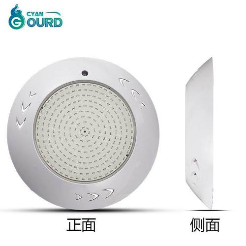 LED防水低压灌胶壁灯RGB泳池灯无线遥控鱼池灯贴片七彩水底灯厂家