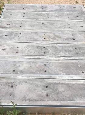 300×1150×100/150电缆沟盖板热镀锌/冷镀锌C型钢包边水泥预制