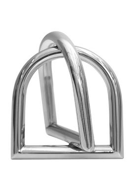 极简门洞交织创意摆件高级感几何样板间客厅书房书挡艺术软装饰品