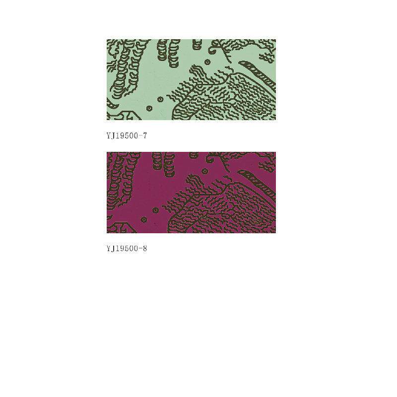 现代新中式高精密提花纯色窗帘沙发布装饰面料全涤纶材质YJ19500