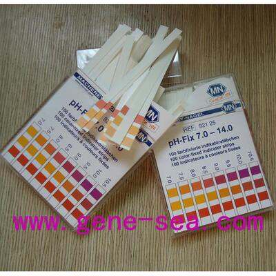 德国MN pH-Fix 92125无渗漏pH测试条PH-Fix 7-14 PH试纸