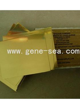 美国Kocour赫尔槽Hull Cell 黄铜阴极片 50片/盒 Brass Cathodes