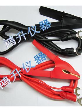 艾诺接地电阻测试仪线AN961-01/MS2520C大夹GWINSTEK GTL-115