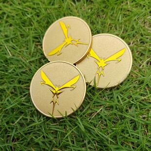 萤火突击周边数字纪念币金属收藏模型毕业礼物玩具珍藏版大金