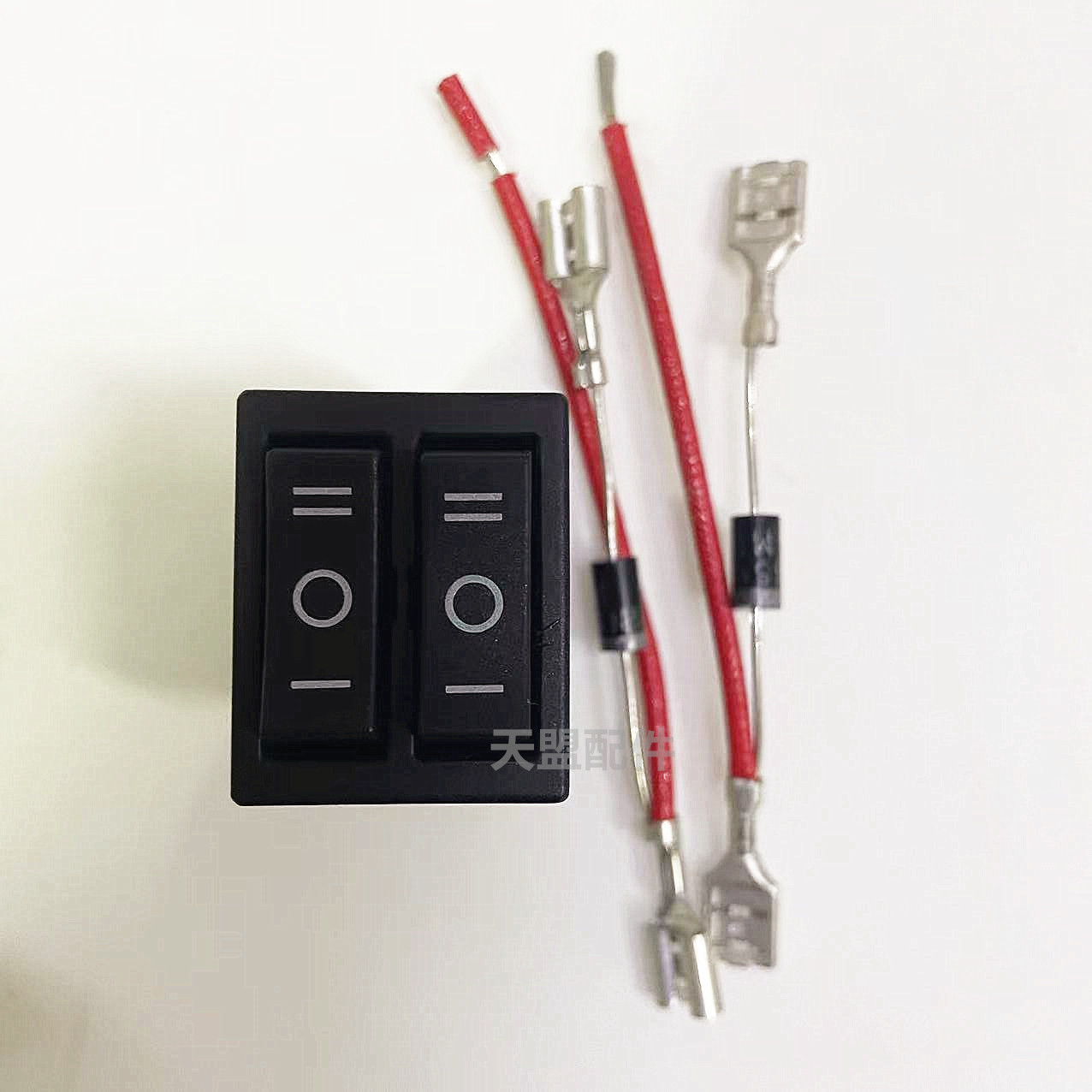 船型开关KCD6-16A250VAC电源开关六脚6档取暖器烤火炉