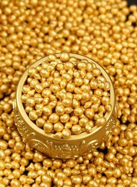 迷你小葫芦实心合金工艺礼品摆饰沙金色小摆件如意金葫芦装饰品福