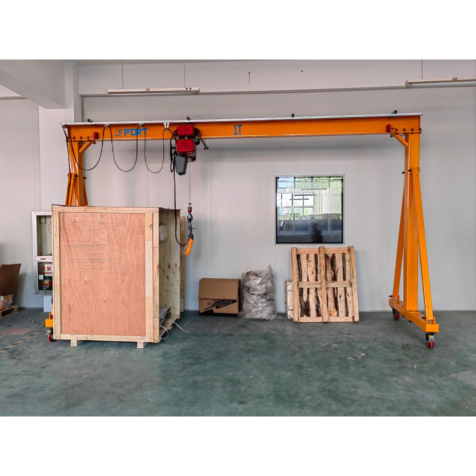 FT501 龙门架厂- 可移多动家 便携手推规格简易龙门吊