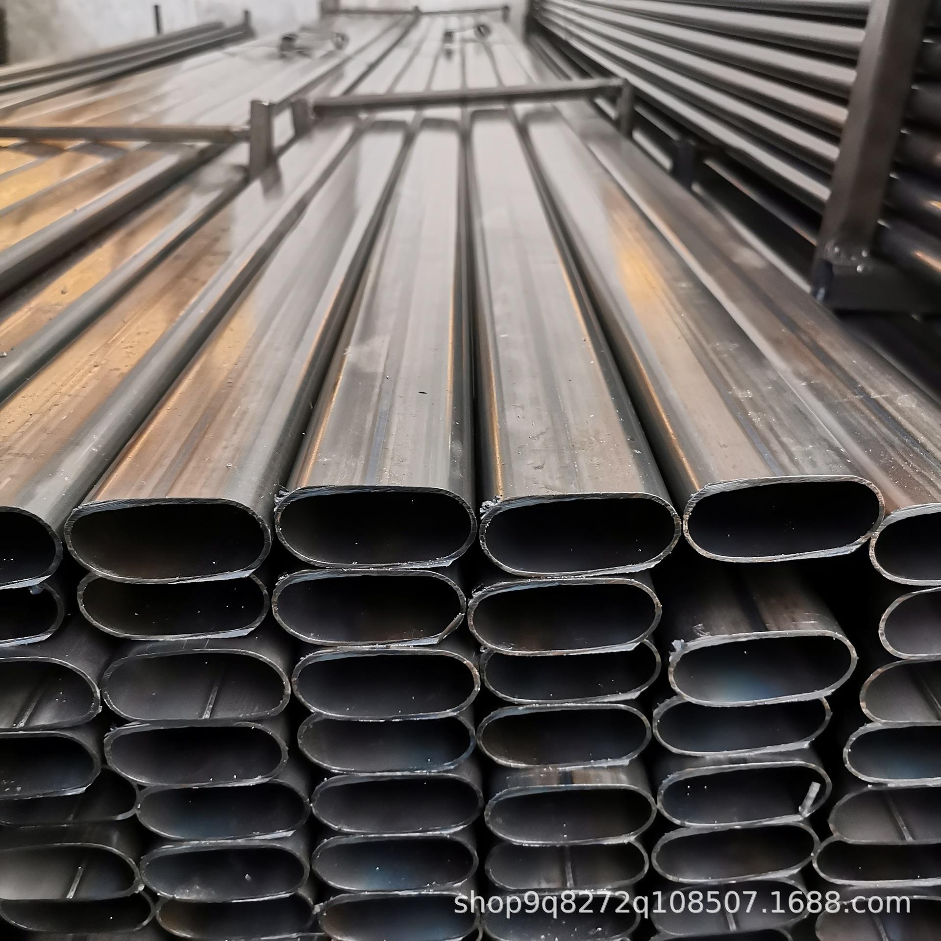 Q23平5锌B平椭圆钢管 镀椭圆管大口径椭椭924圆管异型管材可定尺