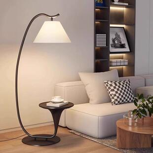 艺术落地灯客厅高级感沙发旁边别墅设计师中古创意立式氛围钓鱼灯