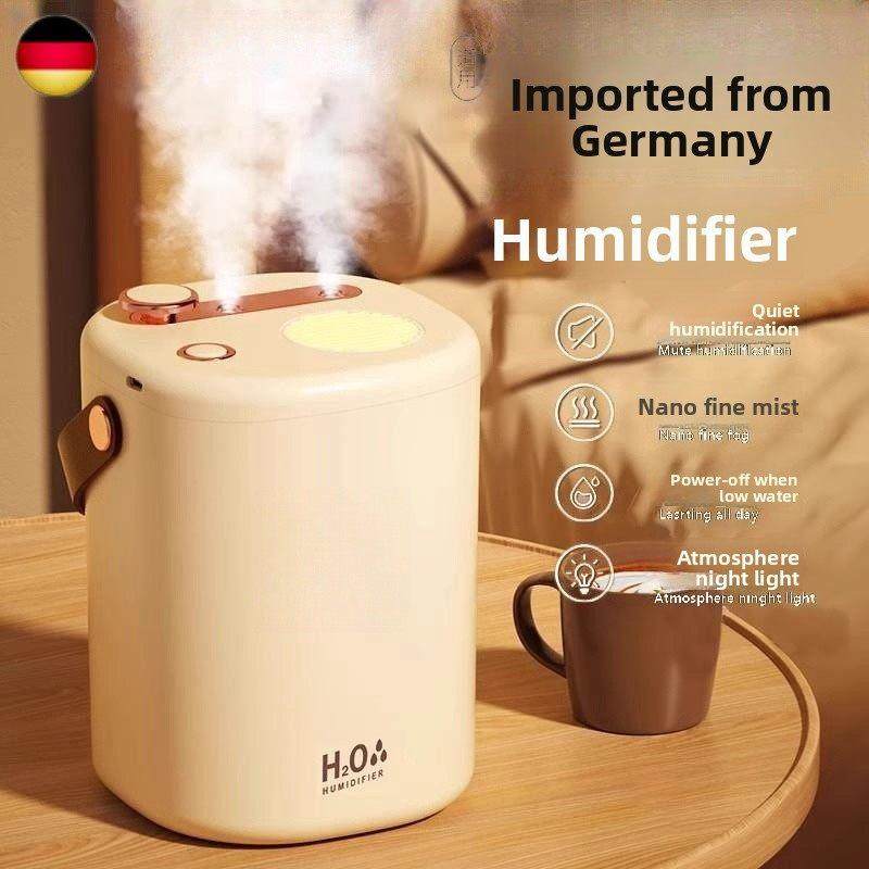 加湿器卧室家用静音便携无线大雾量雾化器空气净化香薰助眠喷雾机