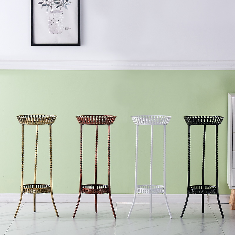 绿萝花架客厅多层特价阳台挂式悬挂铁艺花架子室内落地式花盆架