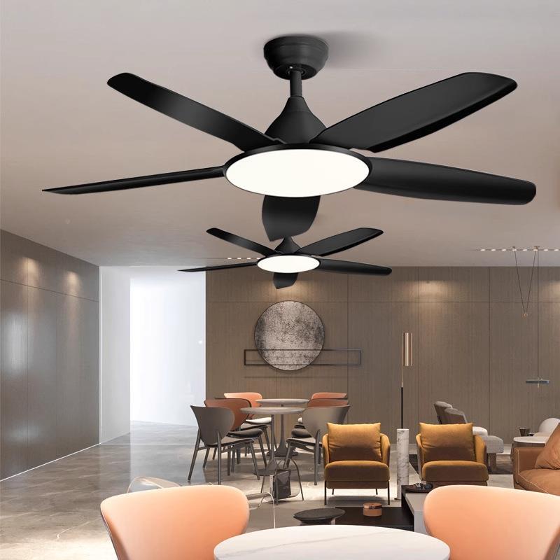 隐形扇灯202餐5新扇款吊扇灯吸顶家用客厅厅卧室静音风电吊灯