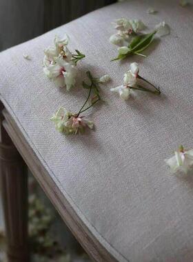 2I欧式椅整装休椅子靠背约椅简SWN覆古做旧化妆凳实木扶手椅闲餐