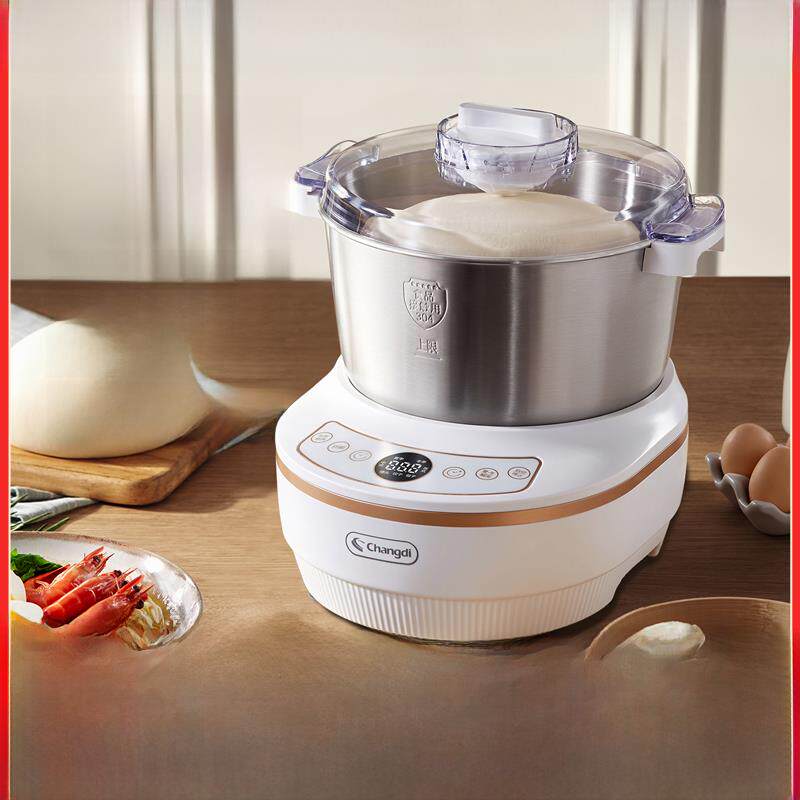 长帝HE501和面机家用小型全自动揉面厨师机搅拌一体机打面机发酵