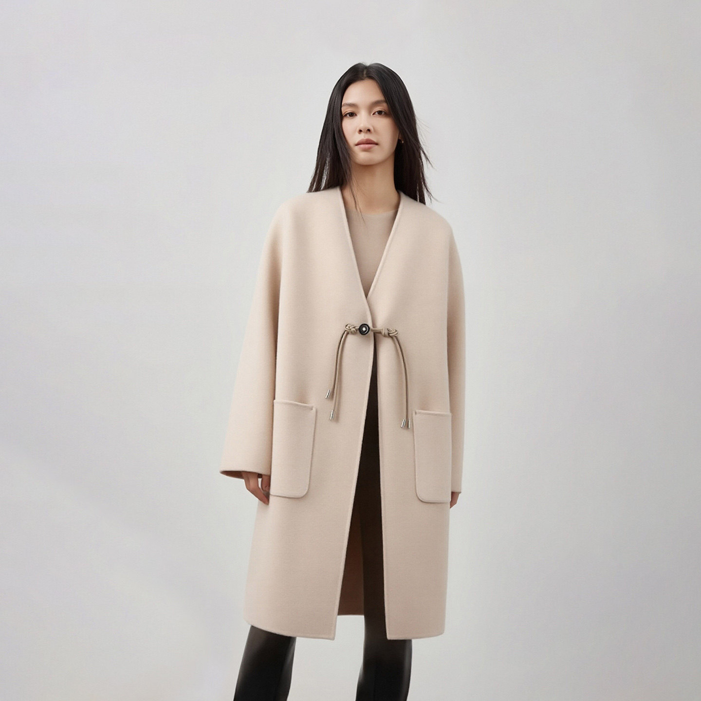 毛呢外套女装羊毛呢子大衣