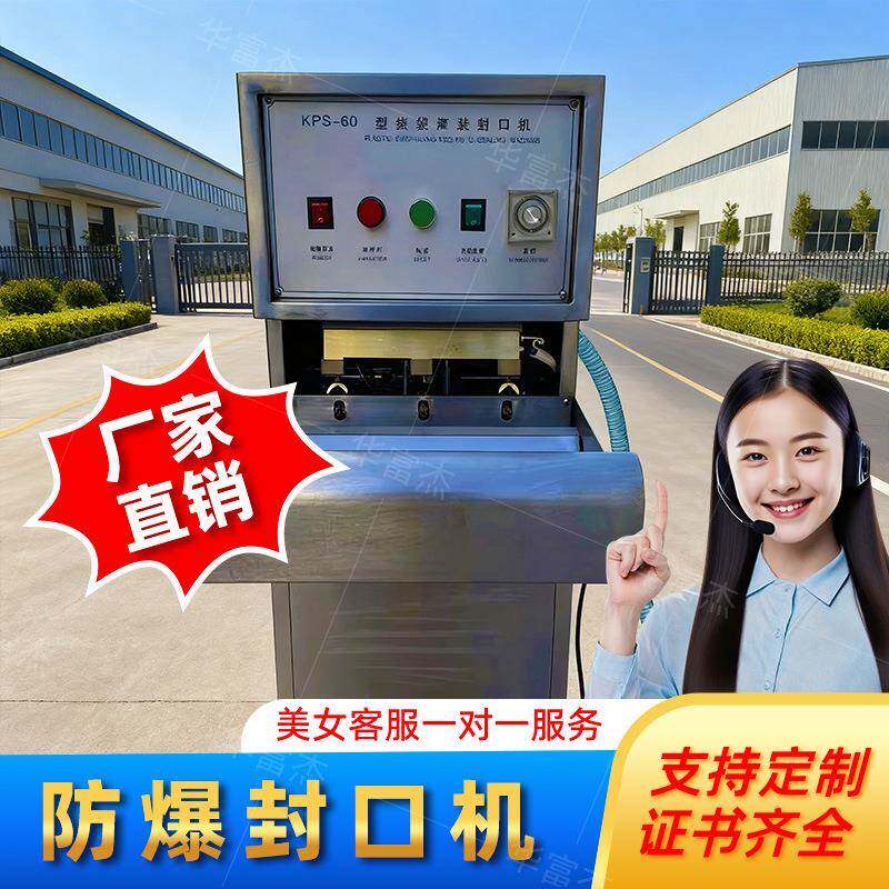 矿用隧道热压水袋封口机 工程用KPS-60自动水泡泥袋灌装机