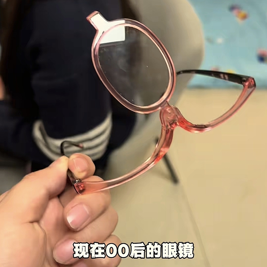 老花镜女式男款单边单片旋转眼镜