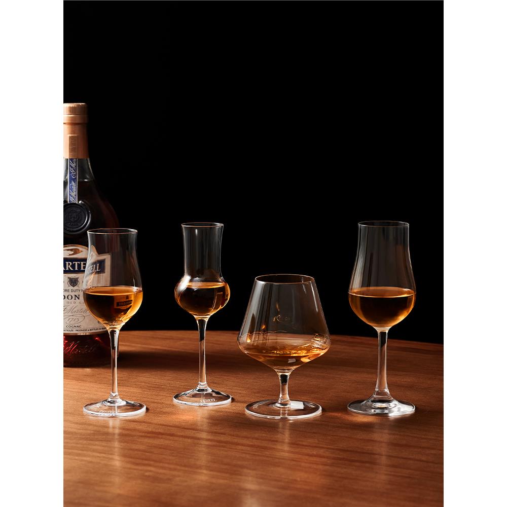 德国进口LESTEL水晶威士忌杯郁金香闻香杯洋酒杯干邑烈酒杯品酒杯