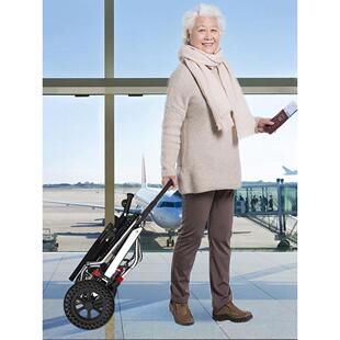 多功能老人专用轮椅靠背，高度可折叠轮椅婴儿车，超轻小，可在飞