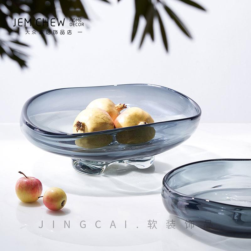 轻奢定制款果盘系列样板间酒店售楼处客厅餐桌玄关电视柜餐桌摆件