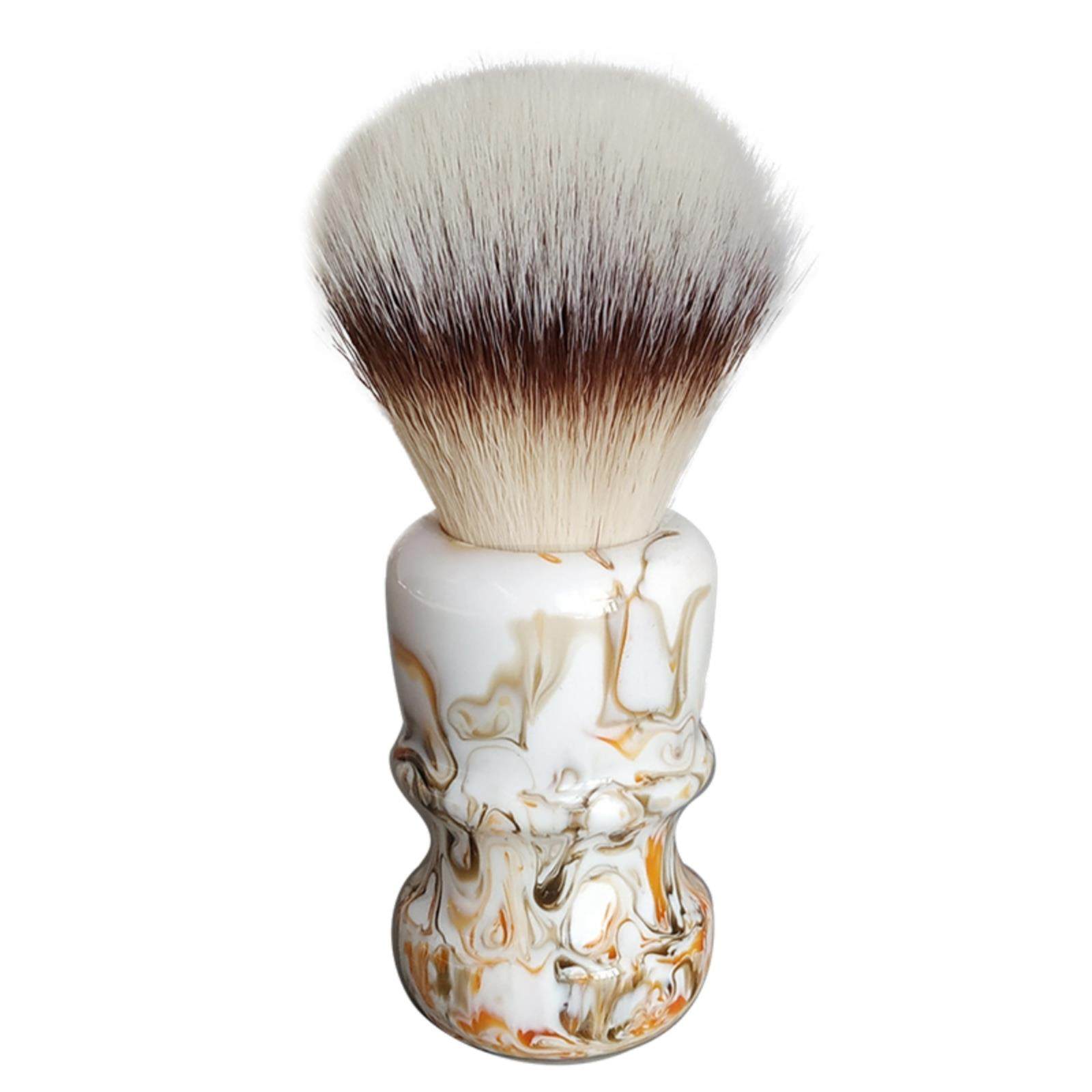 帝诗男士剃须刷A2S柔软人造丝剃须刷胡刷剃须皂泡沫刷咖啡柄胡刷