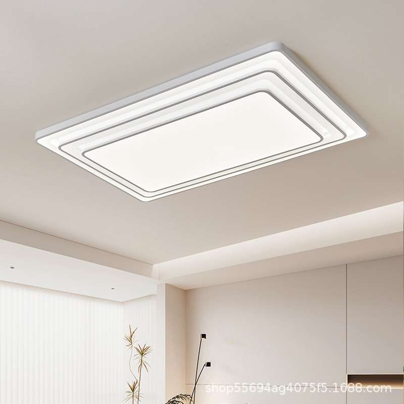 led客厅圆灯2025年新款智能1米大圆灯现代简约家用卧室吸顶灯