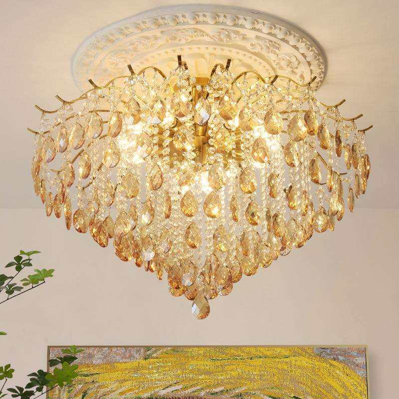 后现代轻奢法式水晶吸顶客厅卧室主卧房间新款餐厅灯浪漫复古水晶,农机/农具/农膜,其它农用工具,淘宝优惠券,粉丝福利购,淘宝优惠卷