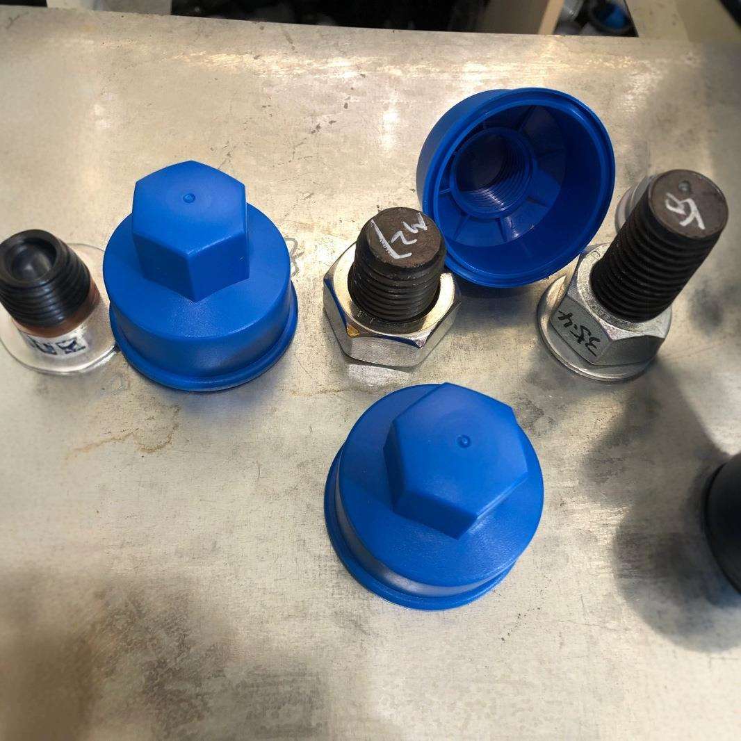 地脚螺丝保护套 六角螺栓螺母保护帽 法兰螺母保护盖 内丝扣帽