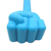 按摩锤子经络捶硅胶拍养生敲打捶拳头健康捶后背腰肩颈椎器棒保健