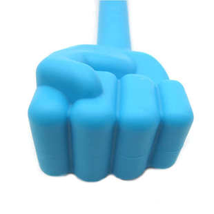 按摩锤子经络捶硅胶拍养生敲打捶拳头健康捶后背腰肩颈椎器棒保健