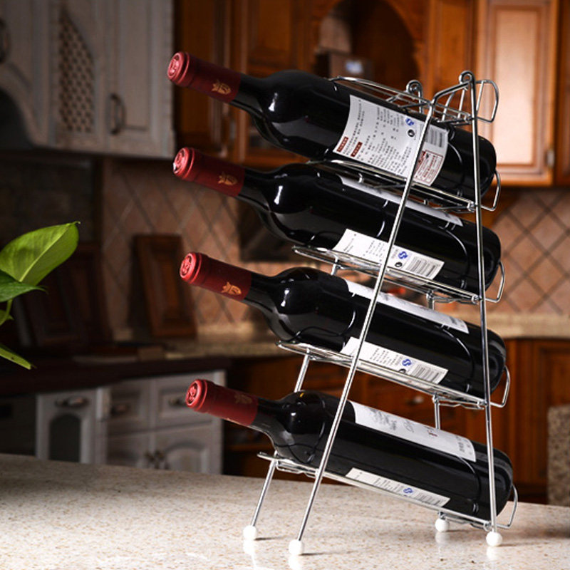 红酒架摆件葡萄酒架酒柜摆设家居装饰酒架创意现代酒瓶架欧式简约