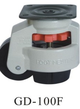 FOOT MASTFR福马轮GD-100F万向脚轮 可调节JPA-U96 水平调节脚轮