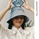 明星同款 牛仔贝壳可翻折遮阳渔夫帽时尚 个性 GRAFFETTA 官方正品
