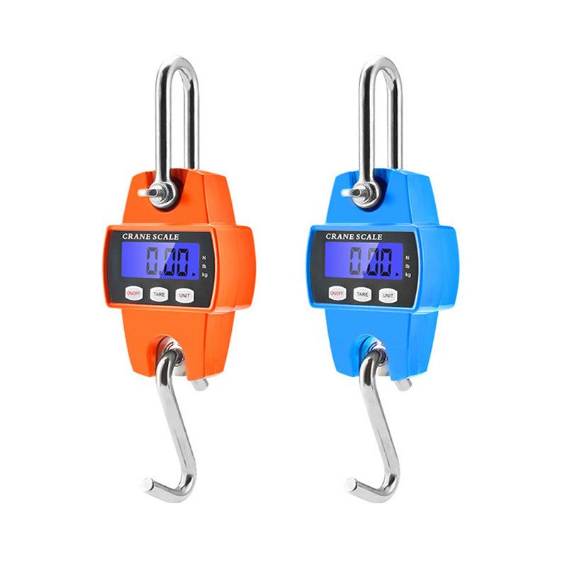 外贸电子吊钩秤300公斤吊秤小型工业秤电子称重秤便携式手提磅秤