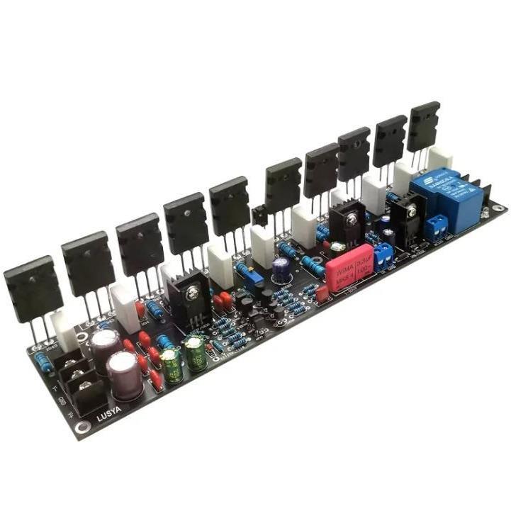 升级版单声道500W管5200+1943双电压20V-90VHIFI大功率音频