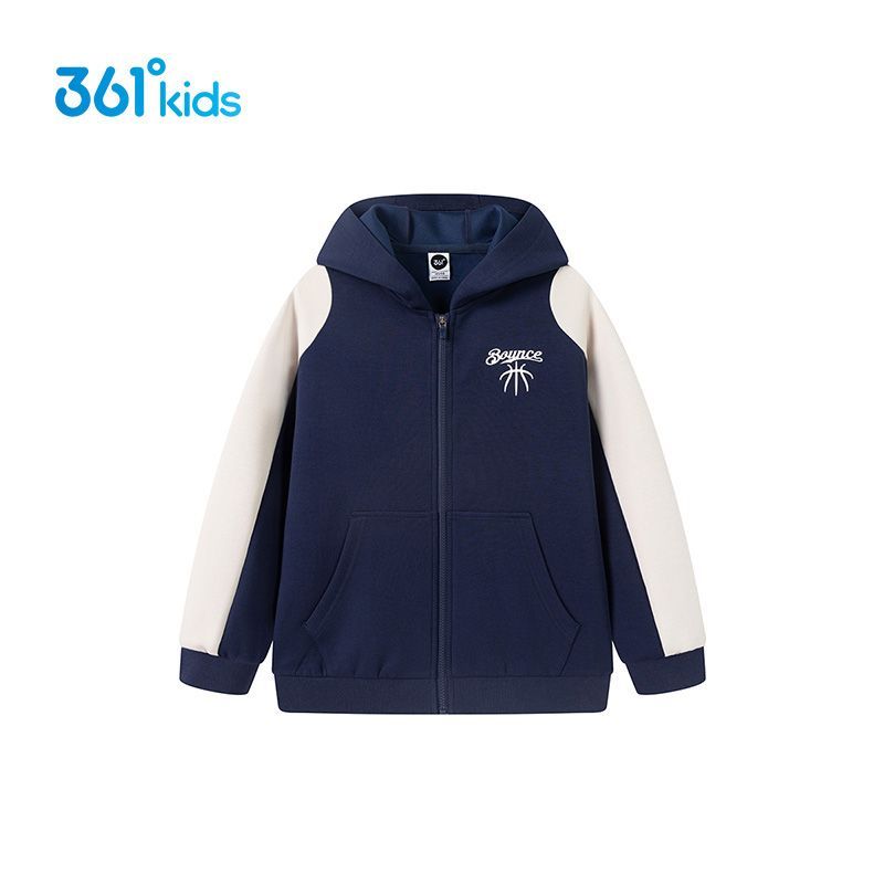 【商场同款】361°童装男童针织外套2025年秋季新款中大童外套